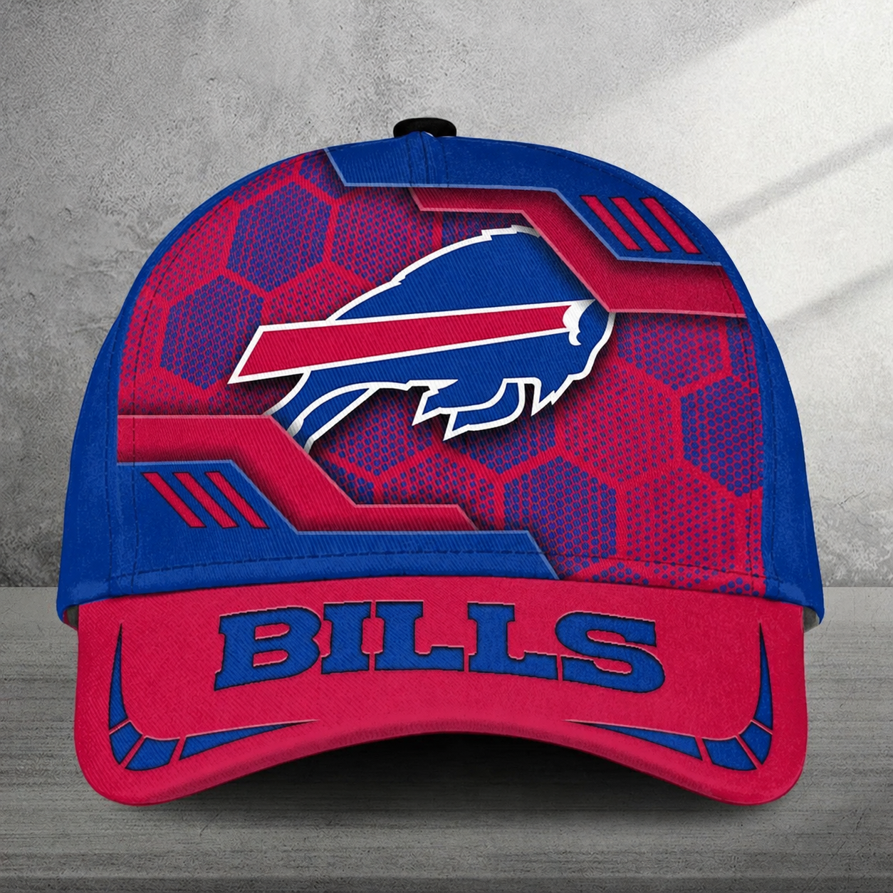 FINAL SALE - NEW CUSTOMIZED NFL03 BFB BUFFALO BILLS CLASSIC CAP