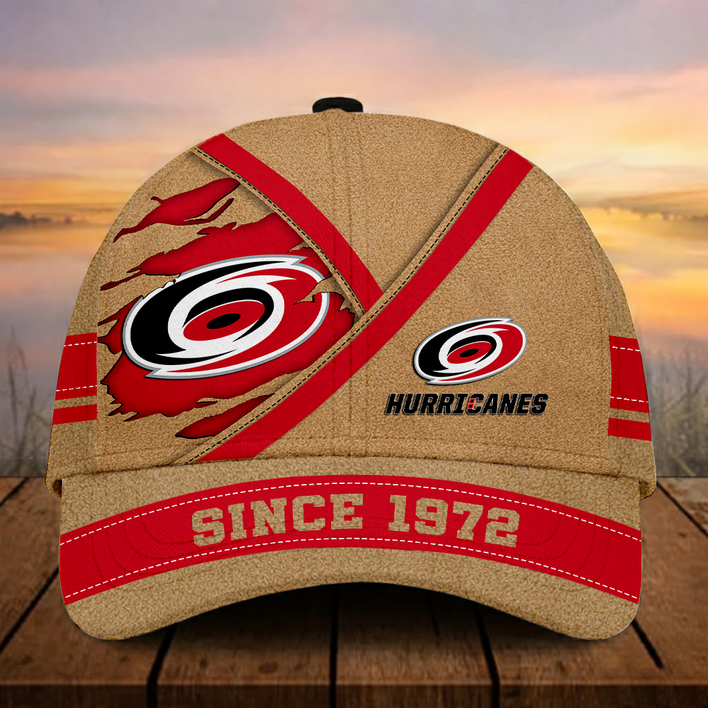 LIMITED EDITION - NEW CUSTOMIZED NHL07 CLH CR HURRICANES CLASSIC CAP