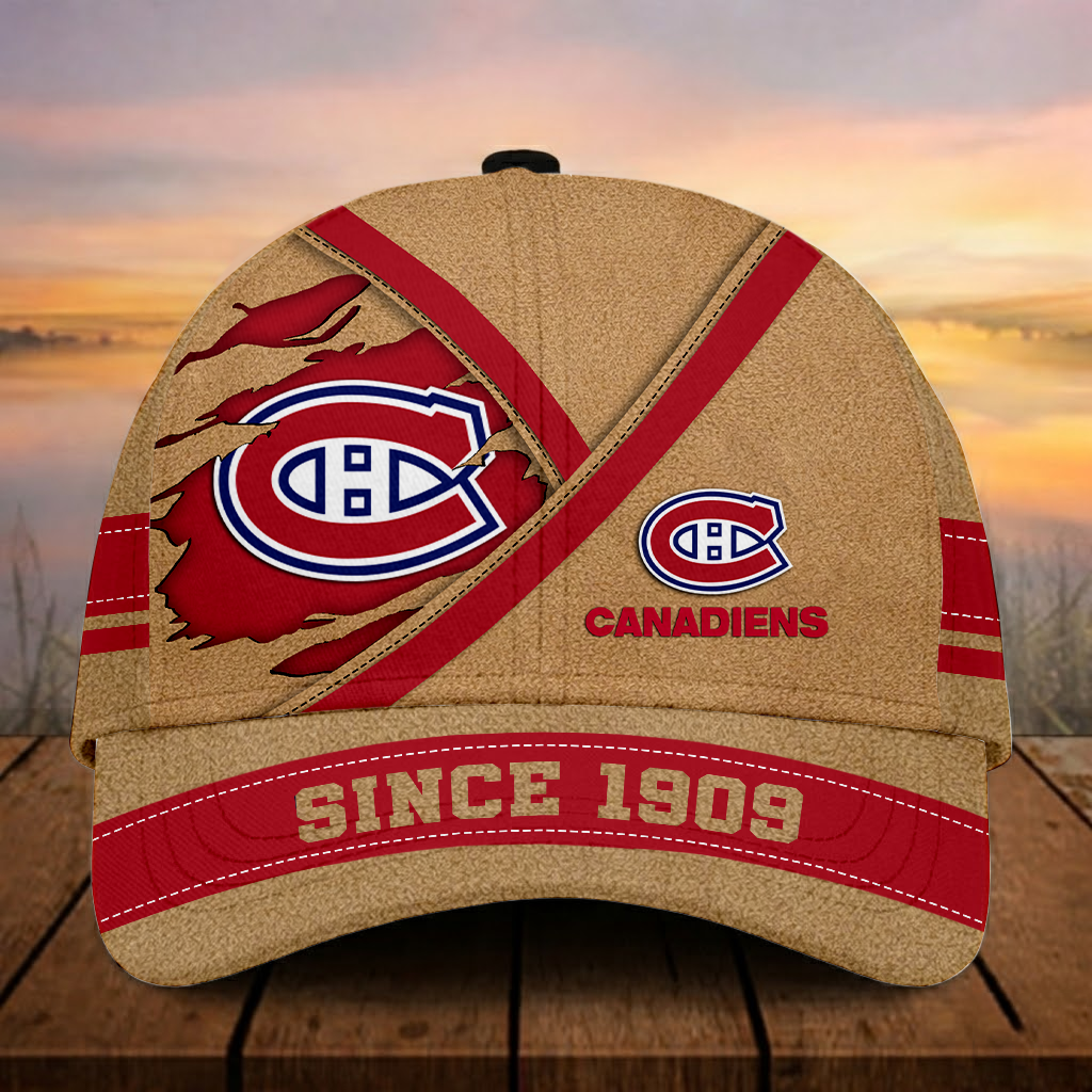 LIMITED EDITION - NEW CUSTOMIZED NHL11 MCD MT CANADIENS CLASSIC CAP