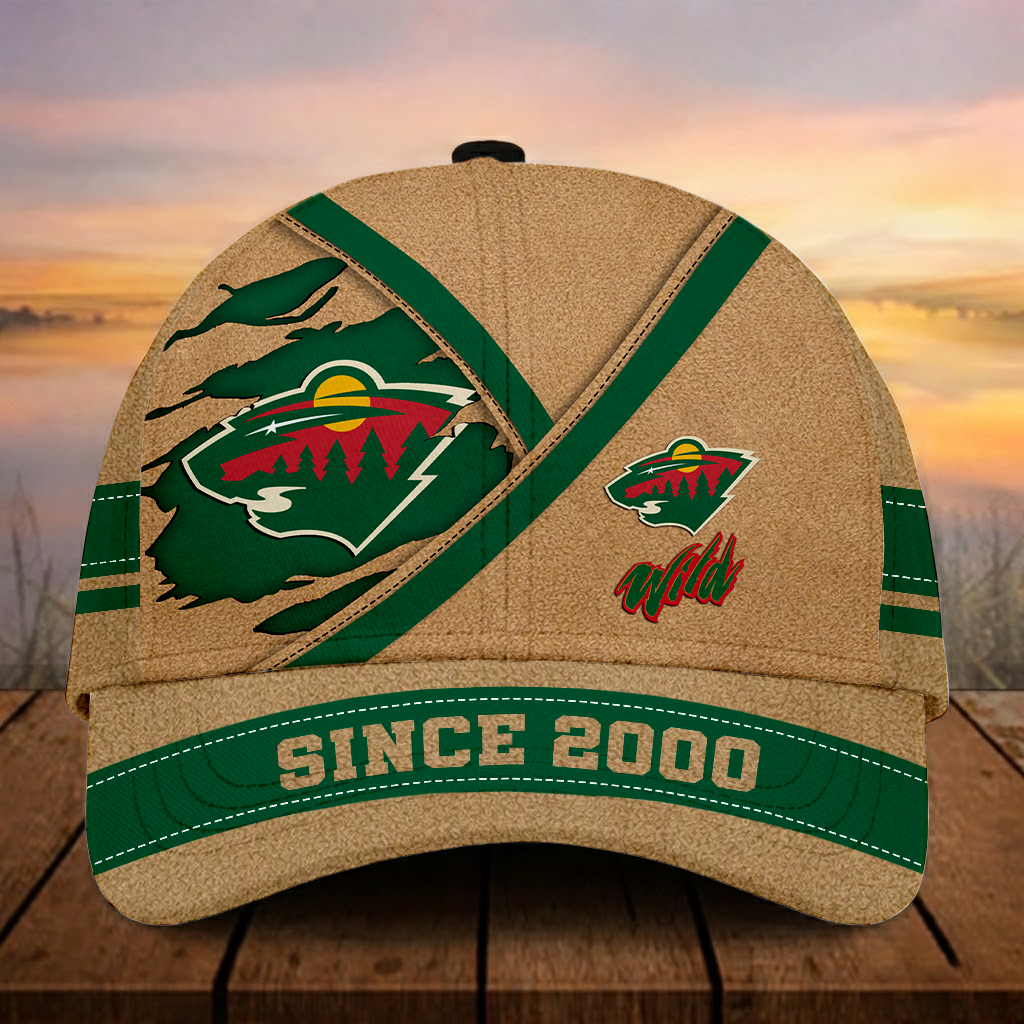LIMITED EDITION - NEW CUSTOMIZED NHL13 MNW MN WILD CLASSIC CAP