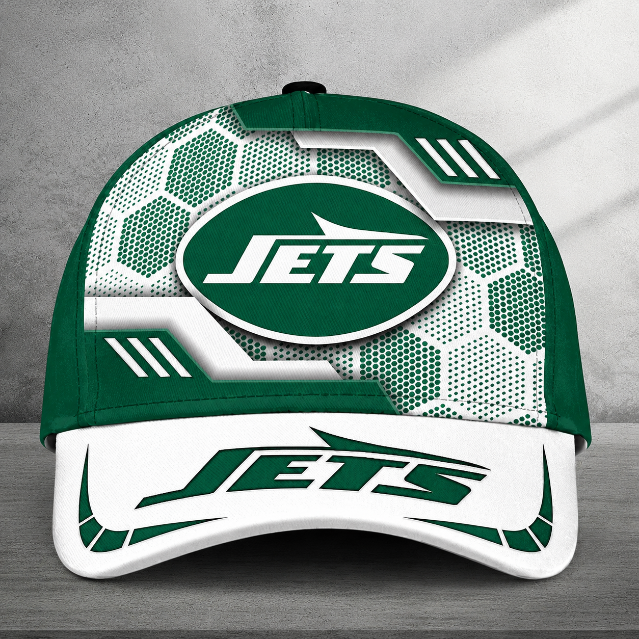 FINAL SALE - NEW CUSTOMIZED NFL25 NYJ NEW YORK JETS CLASSIC CAP