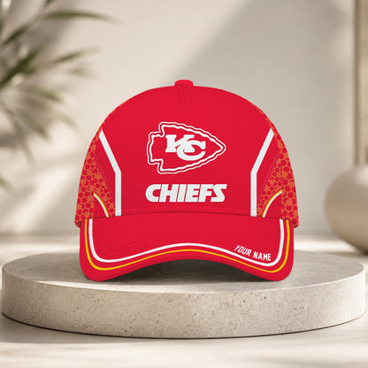 SPECIAL EDITION - NEW CUSTOMIZED NFL01 KCC KANSAS CITY CHIEFS CLASSIC CAP