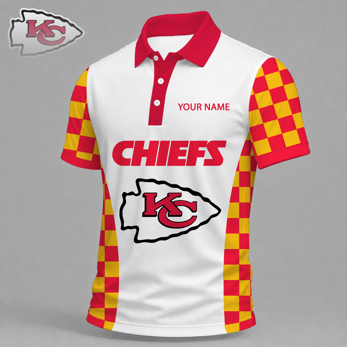 LIMITED EDITION - NEW CUSTOMIZED NFL01 KCC KANSAS CITY CHIEFS T-SHIRT, POLO SHIRT, ZIP POLO SHIRT, SWEATSHIRT, HOODIE & ZIP HOODIE