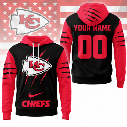 VIRAL EDITION - NEW CUSTOMIZED NFL01 KCC KANSAS CITY CHIEFS T-SHIRT, POLO SHIRT, ZIP POLO SHIRT, SWEATSHIRT, HOODIE & ZIP HOODIE