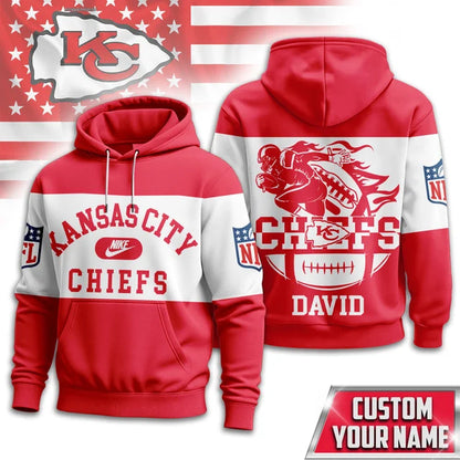 VIRAL EDITION - NEW CUSTOMIZED NFL01 KCC KANSAS CITY CHIEFS T-SHIRT, POLO SHIRT, ZIP POLO SHIRT, SWEATSHIRT, HOODIE & ZIP HOODIE