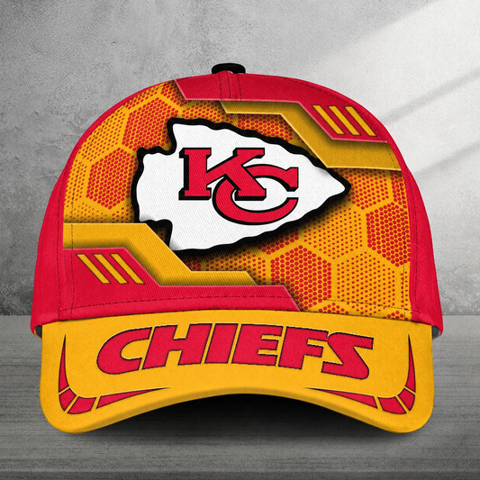 FINAL SALE - NEW CUSTOMIZED NFL01 KCC KANSAS CITY CHIEFS CLASSIC CAP