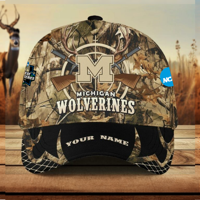 VIRAL EDITON - NEW CUSTOMIZED COLLEGE WORLD SERIES NCAA01 MIW MICHIGAN WOLVERINES CLASSIC CAP