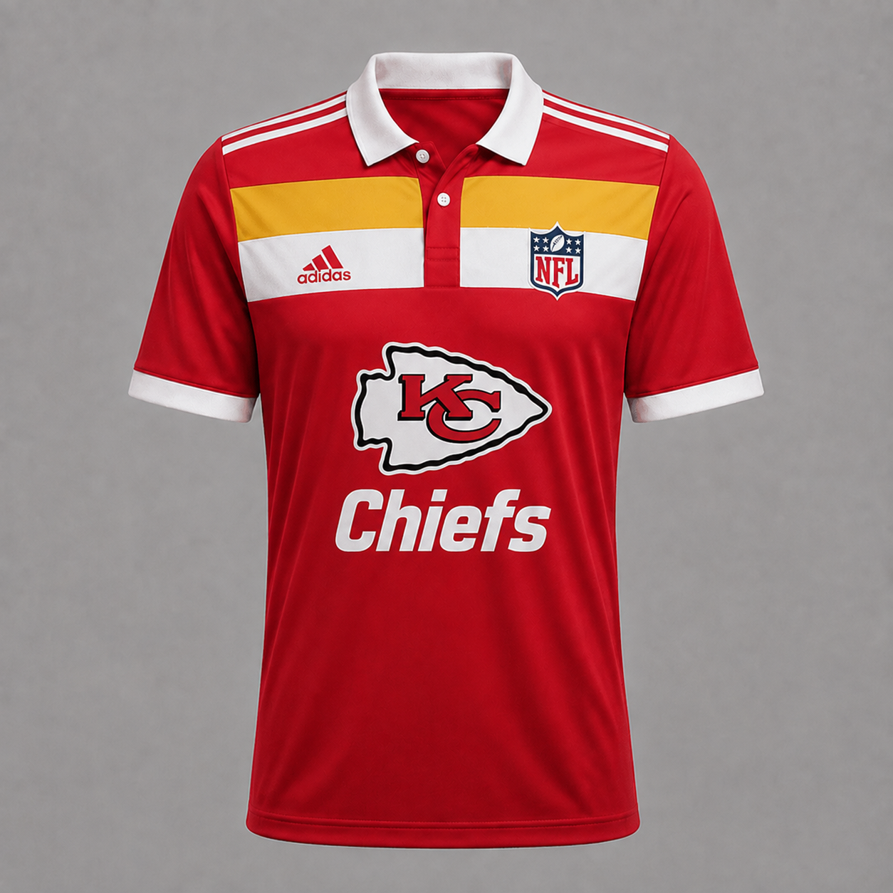 SPECIAL EDITION - NEW CUSTOMIZED NFL01 KCC KANSAS CITY CHIEFS T-SHIRT, POLO SHIRT, ZIP POLO SHIRT, SWEATSHIRT, HOODIE & ZIP HOODIE