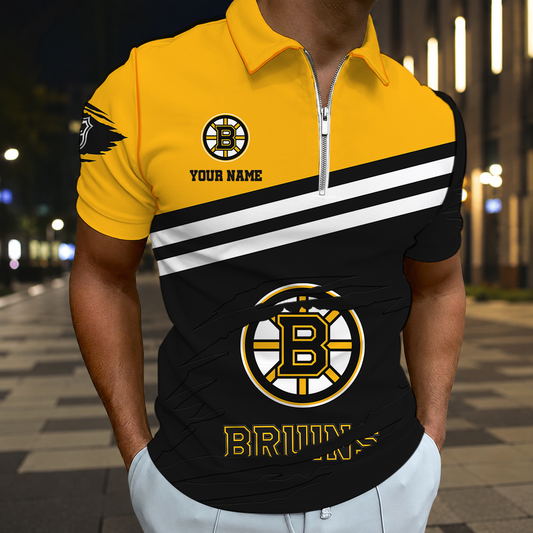 VIRAL EDITION - NEW CUSTOMIZED NHL02 BTB BOSTON BRUINS T-SHIRT, POLO SHIRT, ZIP POLO SHIRT, SWEATSHIRT, HOODIE & ZIP HOODIE