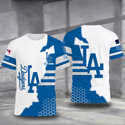 SPECIAL EDITION - NEW CUSTOMIZED MLB02 LAD LOS ANGELES DODGERS T-SHIRT, POLO SHIRT, ZIP POLO SHIRT, SWEATSHIRT, HOODIE & ZIP HOODIE