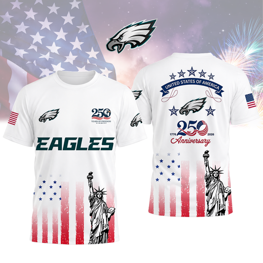 LIMITED EDITION - NEW CUSTOMIZED NFL02 PPE PHILADELPHIA EAGLES T-SHIRT, POLO SHIRT, ZIP POLO SHIRT, SWEATSHIRT, HOODIE & ZIP HOODIE