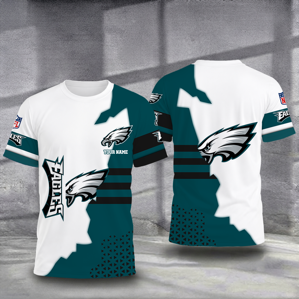 VIRAL EDITION - NEW CUSTOMIZED NFL02 PPE PHILADELPHIA EAGLES T-SHIRT, POLO SHIRT, ZIP POLO SHIRT, SWEATSHIRT, HOODIE & ZIP HOODIE