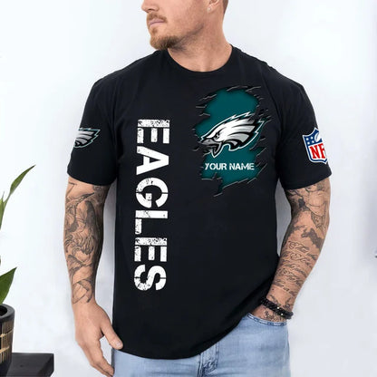 VIRAL EDITION - NEW CUSTOMIZED NFL02 PPE PHILADELPHIA EAGLES T-SHIRT, POLO SHIRT, ZIP POLO SHIRT, SWEATSHIRT, HOODIE & ZIP HOODIE
