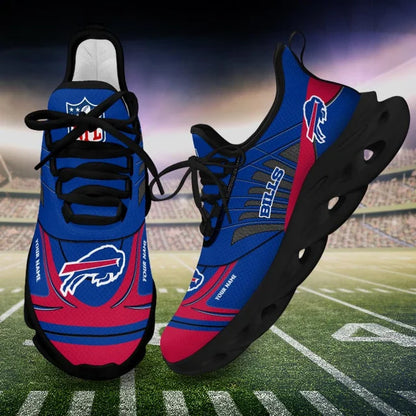SPECIAL EDITION - NEW CUSTOMIZED NFL03 BFB BUFFALO BILLS UNISEX MAX SOUL SHOES