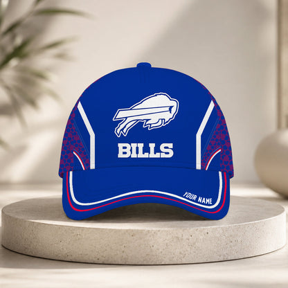 SPECIAL EDITION - NEW CUSTOMIZED NFL03 BFB BUFFALO BILLS CLASSIC CAP