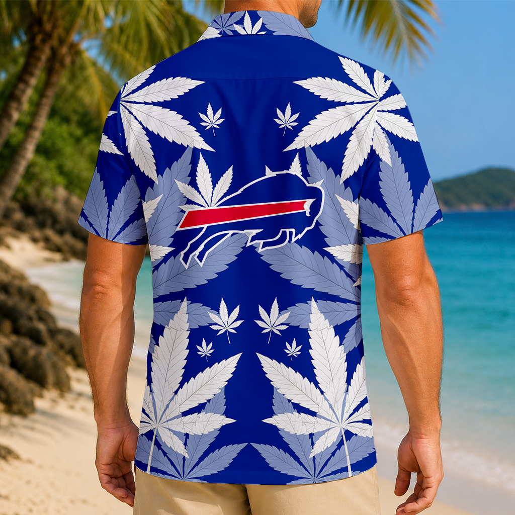 FINAL SALE - NEW CUSTOMIZED NFL03 BFB BUFFALO BILLS UNISEX HAWAIIAN SHIRT