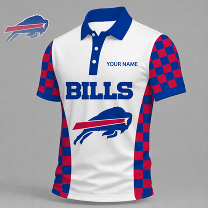 LIMITED EDITION - NEW CUSTOMIZED NFL03 BFB BUFFALO BILLS T-SHIRT, POLO SHIRT, ZIP POLO SHIRT, SWEATSHIRT, HOODIE & ZIP HOODIE