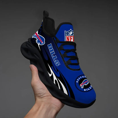 VIRAL EDITION - NEW CUSTOMIZED NFL03 BFB BUFFALO BILLS UNISEX MAX SOUL SHOES