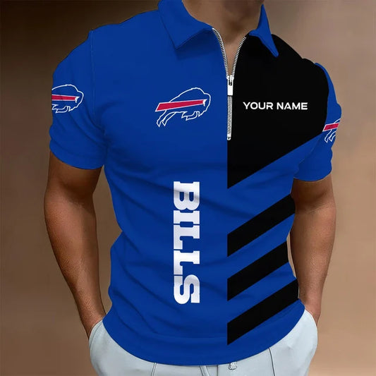 HOT DEAL - NEW CUSTOMIZED NFL03 BFB BUFFALO BILLS T-SHIRT, POLO SHIRT, ZIP POLO SHIRT, SWEATSHIRT, HOODIE & ZIP HOODIE