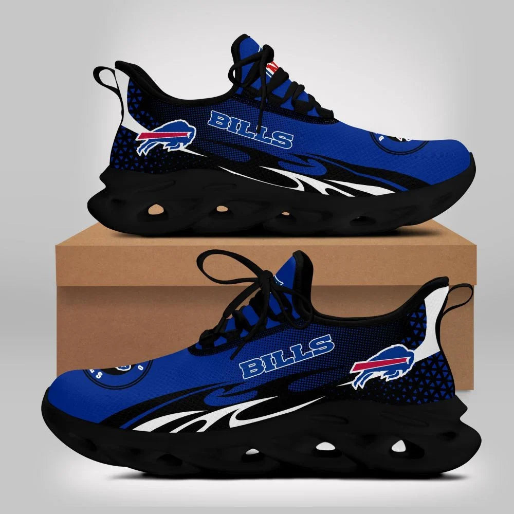 VIRAL EDITION - NEW CUSTOMIZED NFL03 BFB BUFFALO BILLS UNISEX MAX SOUL SHOES