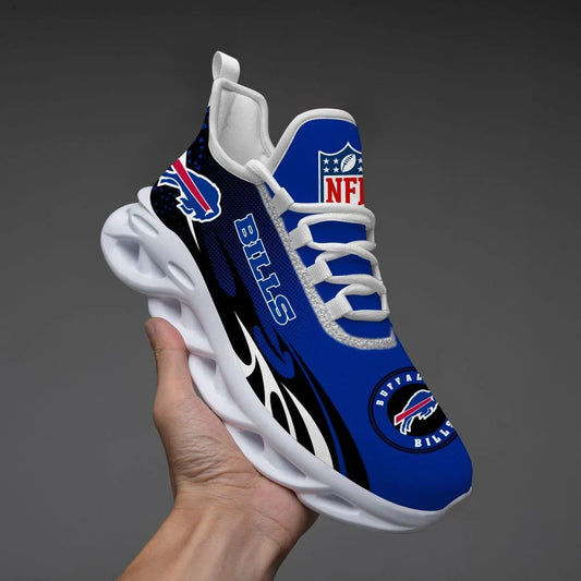 VIRAL EDITION - NEW CUSTOMIZED NFL03 BFB BUFFALO BILLS UNISEX MAX SOUL SHOES
