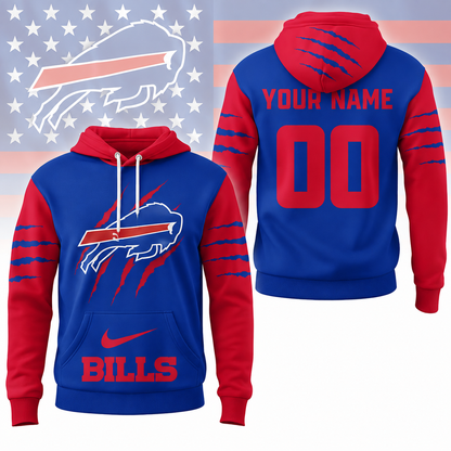 VIRAL EDITION - NEW CUSTOMIZED NFL03 BFB BUFFALO BILLS T-SHIRT, POLO SHIRT, ZIP POLO SHIRT, SWEATSHIRT, HOODIE & ZIP HOODIE
