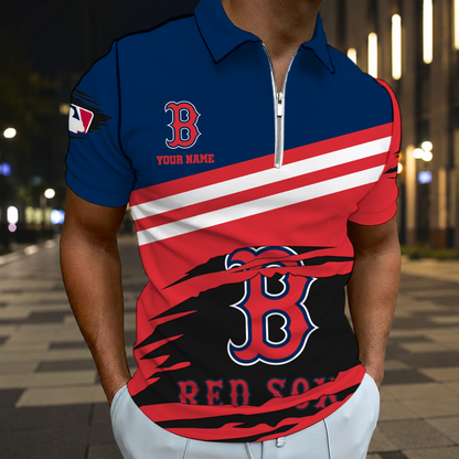 HOT DEAL - NEW CUSTOMIZED MLB03 BRS BOSTON RED SOX T-SHIRT, POLO SHIRT, ZIP POLO SHIRT, SWEATSHIRT, HOODIE & ZIP HOODIE