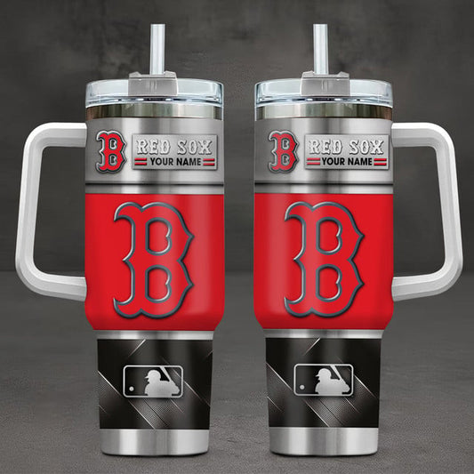 LIMITED EDITION - NEW CUSTOMIZED MLB03 BRS BOSTON RED SOX TUMBLER CUP