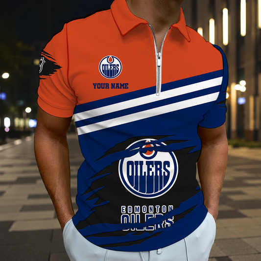 VIRAL EDITION - NEW CUSTOMIZED NHL03 EMO EDMONTON OILERS T-SHIRT, POLO SHIRT, ZIP POLO SHIRT, SWEATSHIRT, HOODIE & ZIP HOODIE