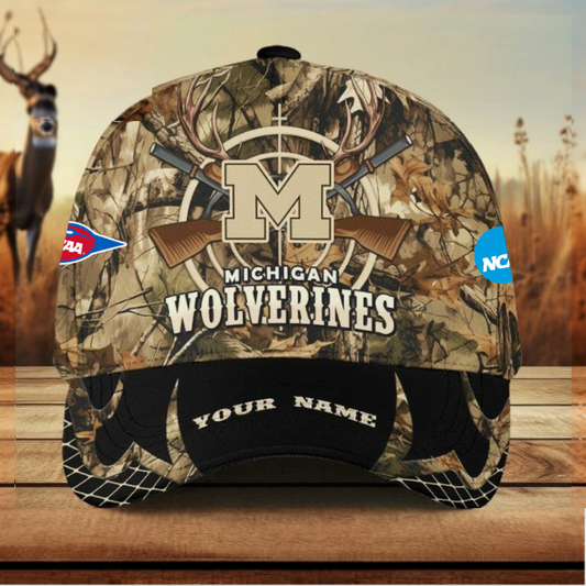 MEGA SALE - NEW CUSTOMIZED NCAA FOOTBALL BOWL SUBDIVISION 03 MICHIGAN WOLVERINES CLASSIC CAP