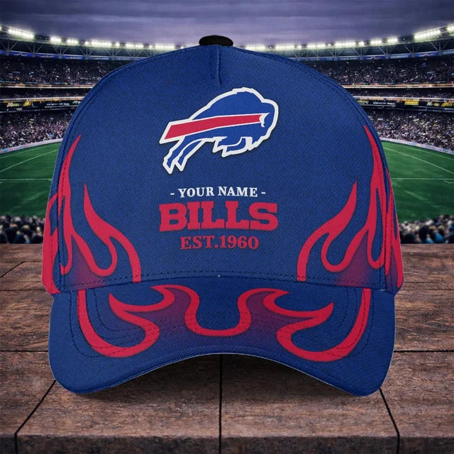 VIRAL EDITION - NEW CUSTOMIZED NFL03 BFB BUFFALO BILLS CLASSIC CAP