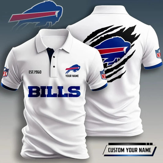 FLASH SALE - NEW CUSTOMIZED NFL03 BFB BUFFALO BILLS T-SHIRT, POLO SHIRT, ZIP POLO SHIRT, HOODIE, ZIP HOODIE & SWEATSHIRT