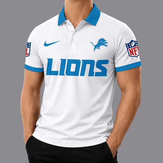 LIMITED EDITION - NEW CUSTOMIZED NFL04 DTL DETROIT LIONS POLO SHIRT, ZIP POLO SHIRT, T-SHIRT, HOODIE, ZIP HOODIE & SWEATSHIRT