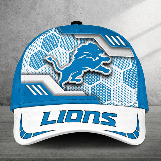 FINAL SALE - NEW CUSTOMIZED NFL04 DTL DETROIT LIONS CLASSIC CAP