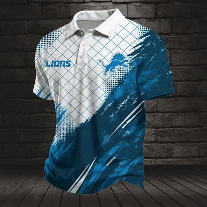 SPECIAL EDITION - NEW CUSTOMIZED NFL04 DTL DETROIT LIONS POLO SHIRT, ZIP POLO SHIRT, T-SHIRT, HOODIE, ZIP HOODIE & SWEATSHIRT