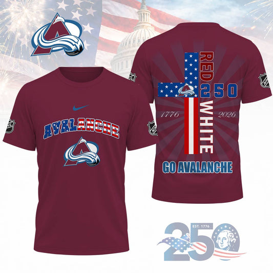 FINAL SALE - NEW CUSTOMIZED NHL05 CAL COLORADO AVALANCHE T-SHIRT, POLO SHIRT, ZIP POLO SHIRT, SWEATSHIRT, HOODIE & ZIP HOODIE