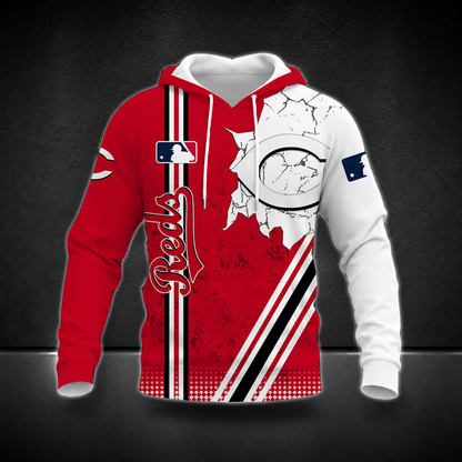 LIMITED EDITION - NEW CUSTOMIZED MLB05 CRS CINCINNATI REDS T-SHIRT, POLO SHIRT, ZIP POLO SHIRT, SWEATSHIRT, HOODIE & ZIP HOODIE