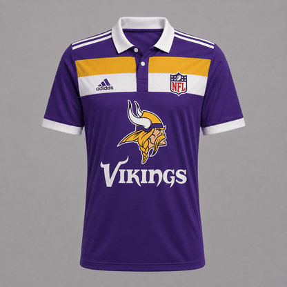 SPECIAL EDITION - NEW CUSTOMIZED NFL05 MVK MINNESOTA VIKINGS T-SHIRT, POLO SHIRT, ZIP POLO SHIRT, SWEATSHIRT, HOODIE & ZIP HOODIE
