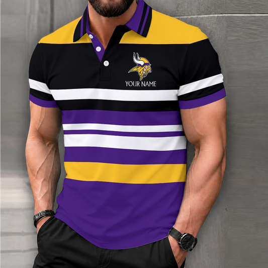 VIRAL EDITION - NEW CUSTOMIZED NFL05 MVK MINNESOTA VIKINGS T-SHIRT, POLO SHIRT, ZIP POLO SHIRT, SWEATSHIRT, HOODIE & ZIP HOODIE