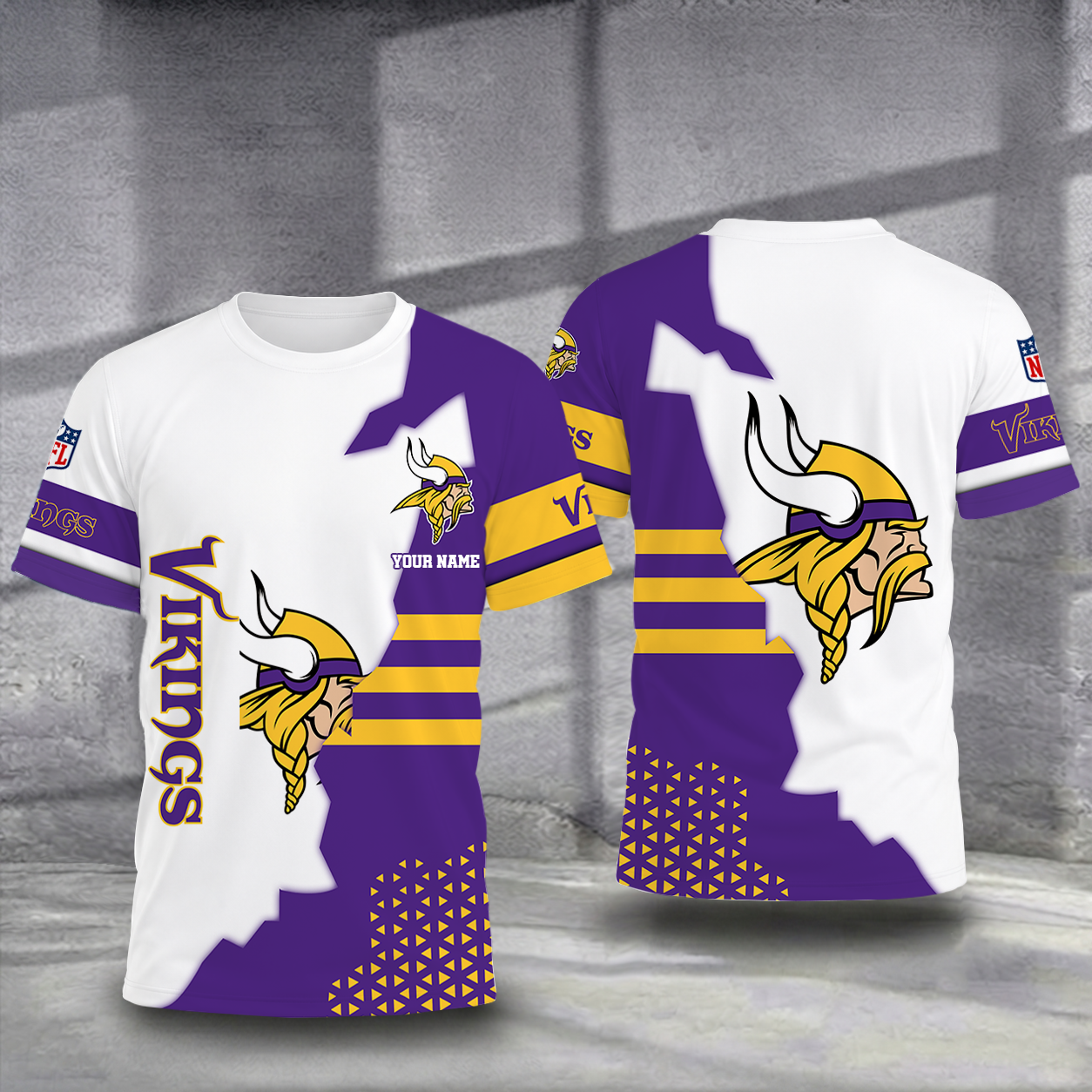 VIRAL EDITION - NEW CUSTOMIZED NFL05 MVK MINNESOTA VIKINGS T-SHIRT, POLO SHIRT, ZIP POLO SHIRT, SWEATSHIRT, HOODIE & ZIP HOODIE