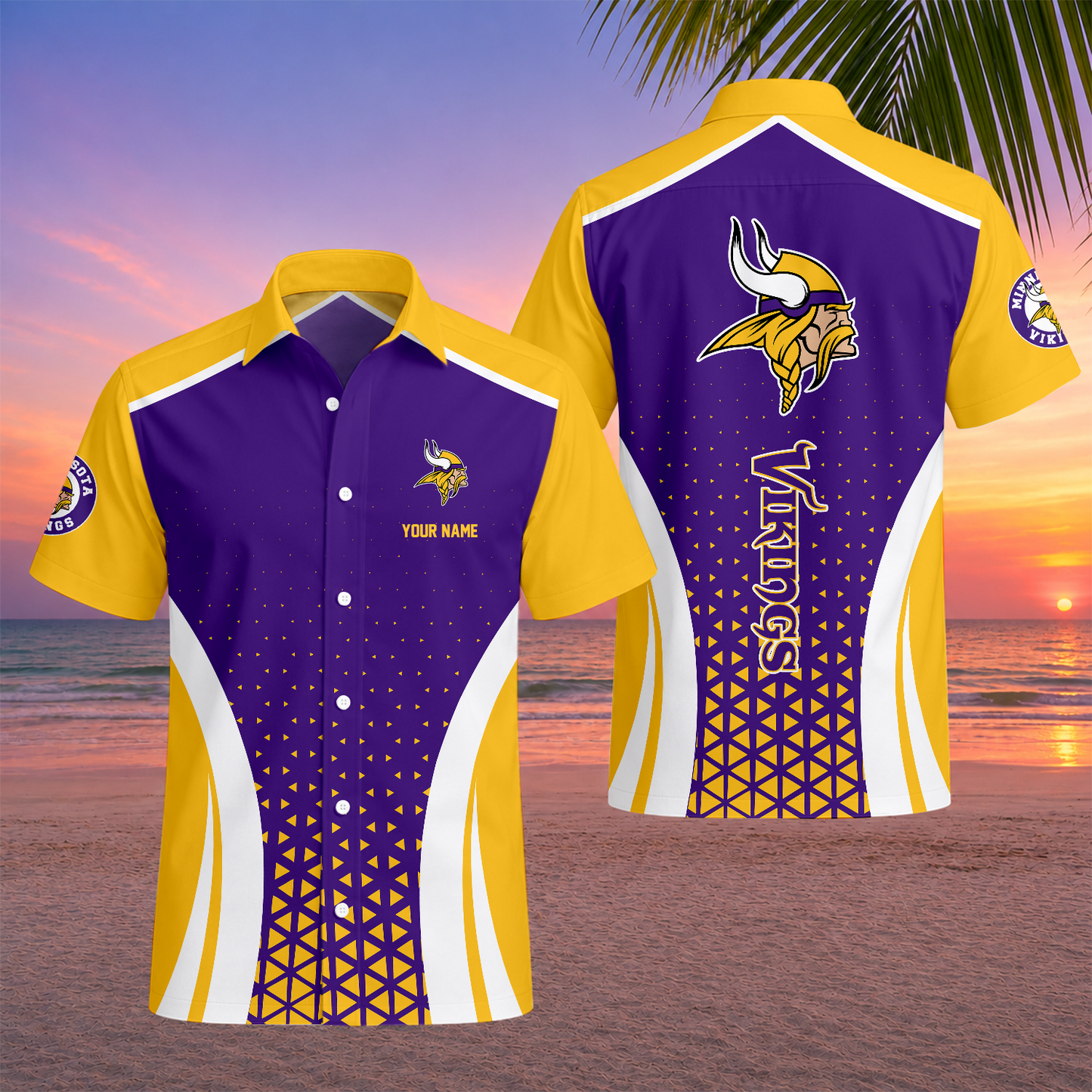 VIRAL EDITION - NEW CUSTOMIZED NFL05 MVK MINNESOTA VIKINGS UNISEX HAWAIIAN SHIRT