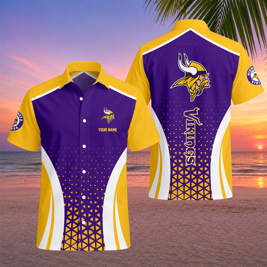 VIRAL EDITION - NEW CUSTOMIZED NFL05 MVK MINNESOTA VIKINGS UNISEX HAWAIIAN SHIRT