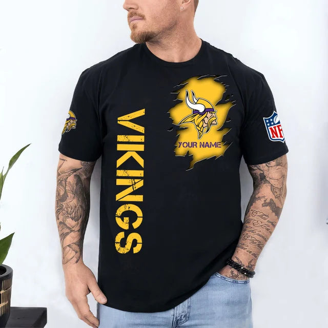 VIRAL EDITION - NEW CUSTOMIZED NFL05 MVK MINNESOTA VIKINGS T-SHIRT, POLO SHIRT, ZIP POLO SHIRT, SWEATSHIRT, HOODIE & ZIP HOODIE