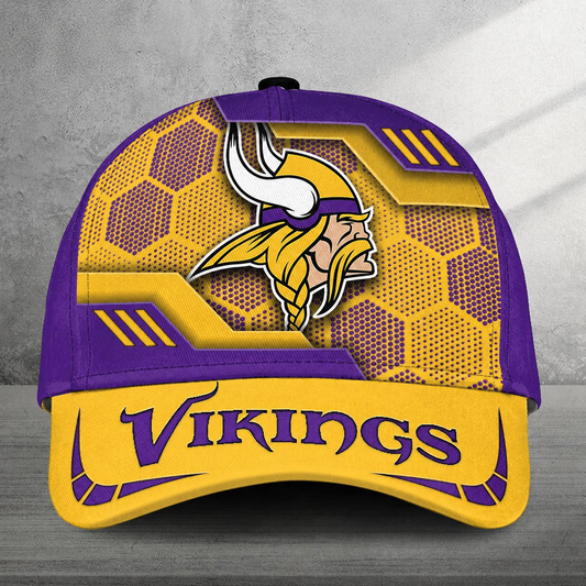 FINAL SALE - NEW CUSTOMIZED NFL05 MVK MINNESOTA VIKINGS CLASSIC CAP