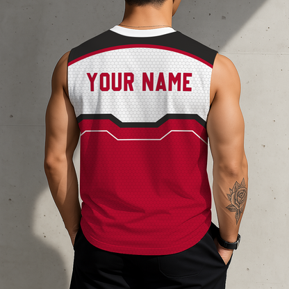 SPECIAL EDITION - NEW CUSTOMIZED NCAA FBS06 GEB GEORGIA BULLDOGS MEN'S GYM SHIRT