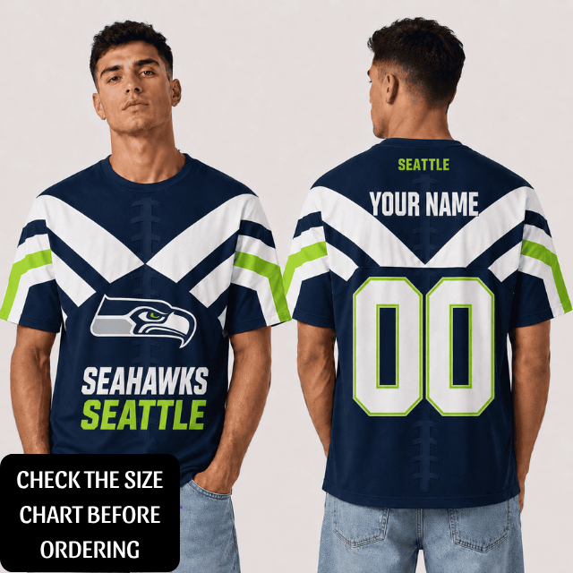 SPECIAL EDITION - NEW CUSTOMIZED NFL06 SSH SEATTLE SEAHAWKS T-SHIRT, POLO SHIRT, ZIP POLO SHIRT, HOODIE, ZIP HOODIE & SWEATSHIRT