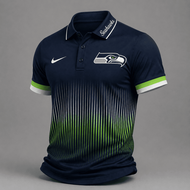 ELITE EDITION - NEW CUSTOMIZED NFL06 SSH SEATTLE SEAHAWKS T-SHIRT, POLO SHIRT, ZIP POLO SHIRT, SWEATSHIRT, HOODIE & ZIP HOODIE