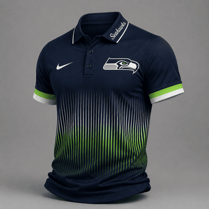 ELITE EDITION - NEW CUSTOMIZED NFL06 SSH SEATTLE SEAHAWKS T-SHIRT, POLO SHIRT, ZIP POLO SHIRT, SWEATSHIRT, HOODIE & ZIP HOODIE