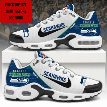 LIMITED EDITION - NEW CUSTOMIZED NFL06 SSH SEATTLE SEAHAWKS AIR MAX PLUS SNEAKERS