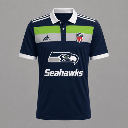 SPECIAL EDITION - NEW CUSTOMIZED NFL06 SSH SEATTLE SEAHAWKS T-SHIRT, POLO SHIRT, ZIP POLO SHIRT, SWEATSHIRT, HOODIE & ZIP HOODIE